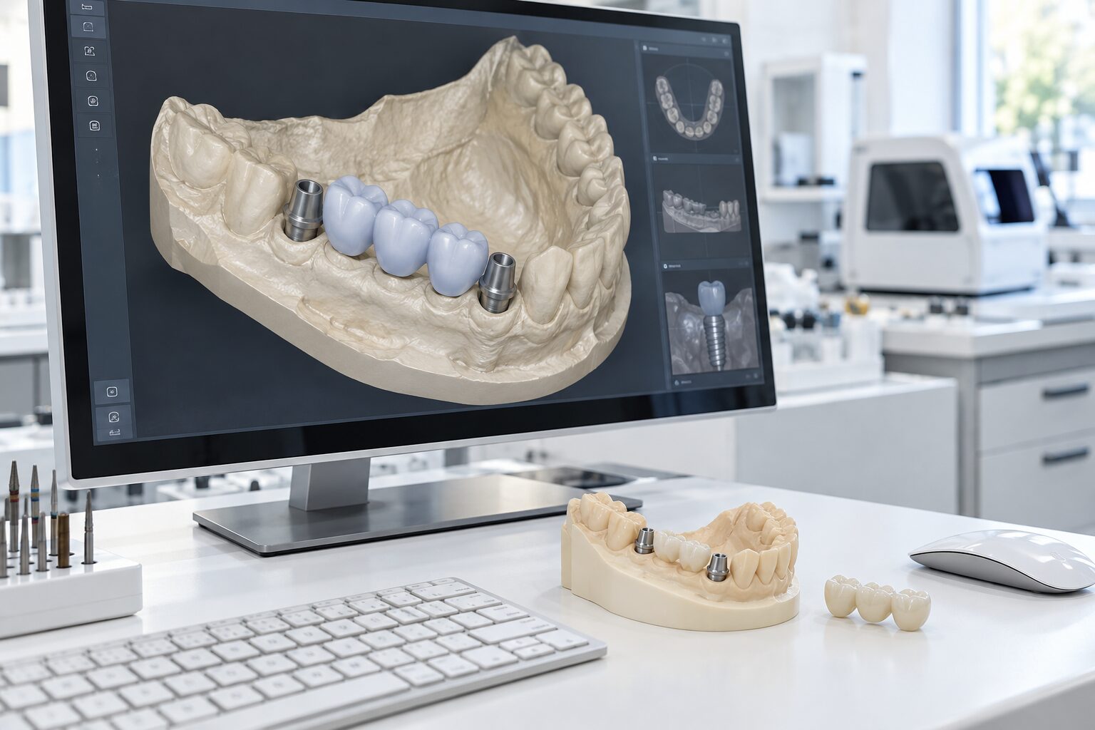 VCAD dental CAD design sample