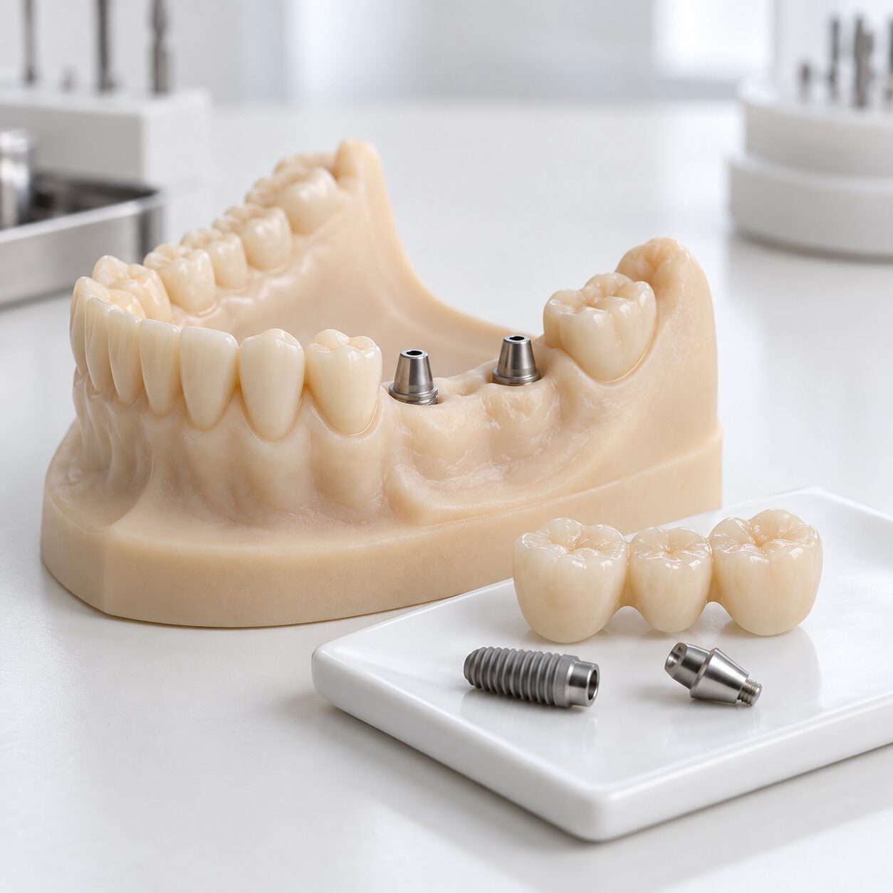 Implant solutions for dental laboratories