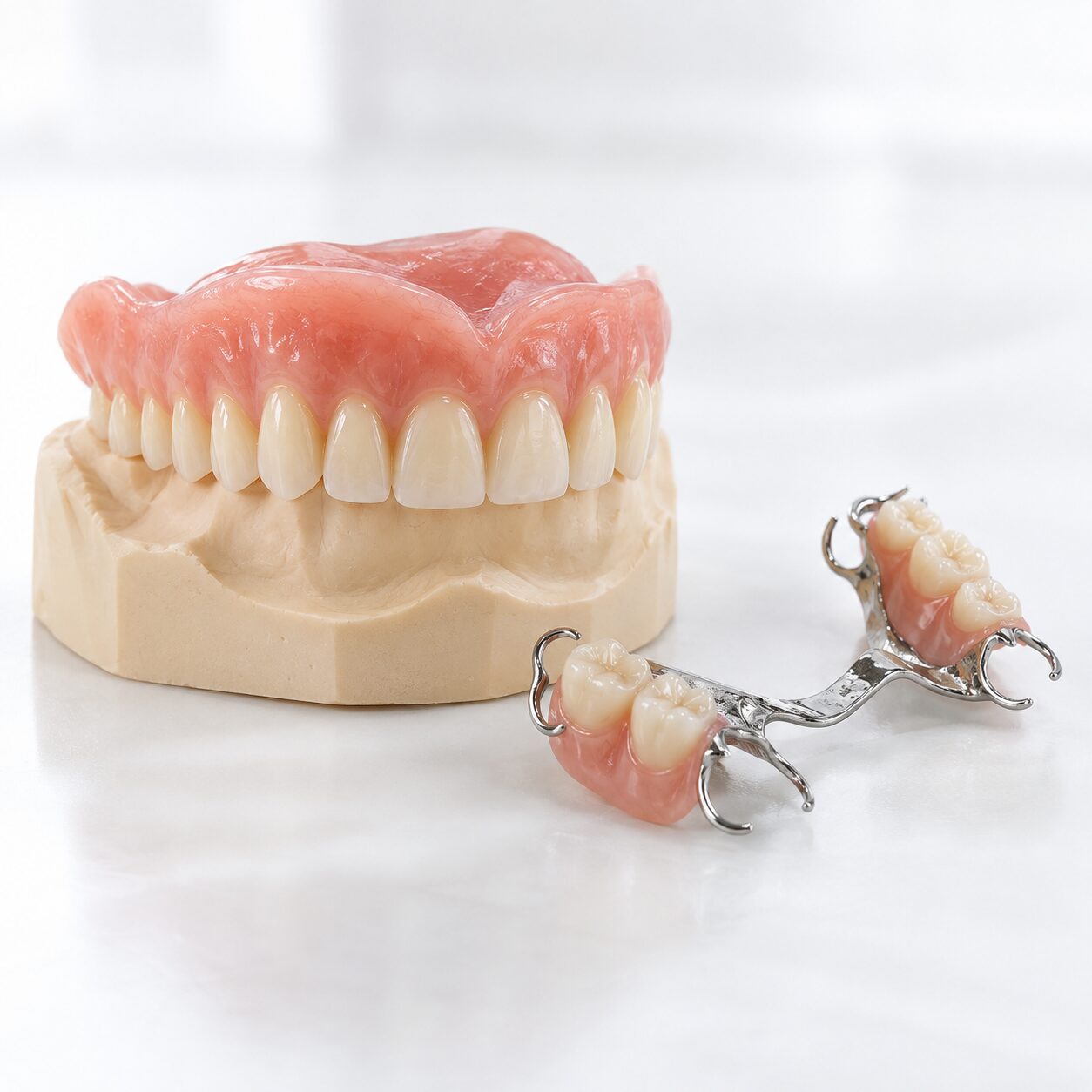 Removable dental prosthetics
