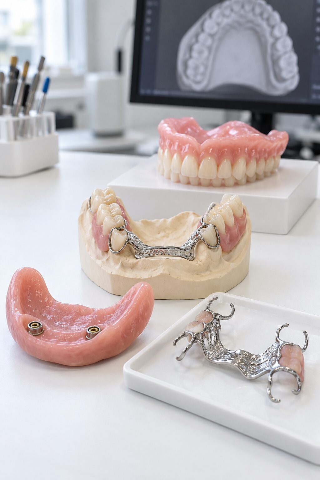 Digital removable dental manufacturing