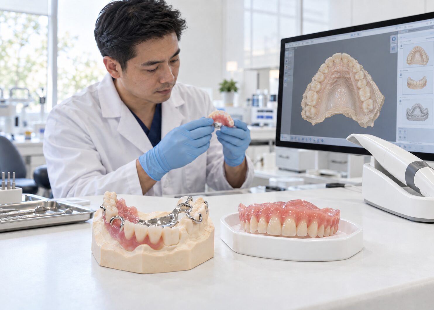 Digital removable workflow for dental practices