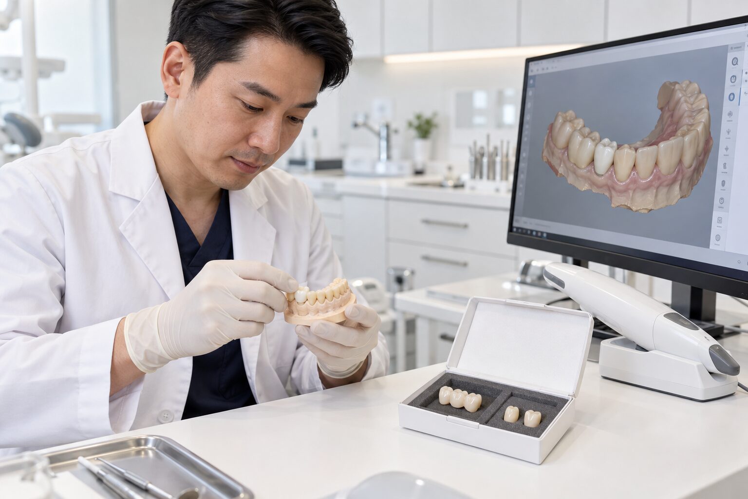 Restorative workflow for dental practices