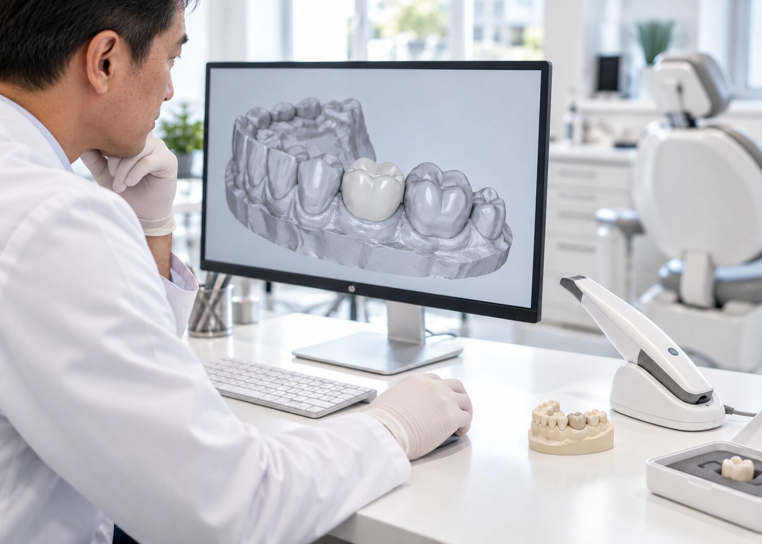 VCAD solutions for dental practices