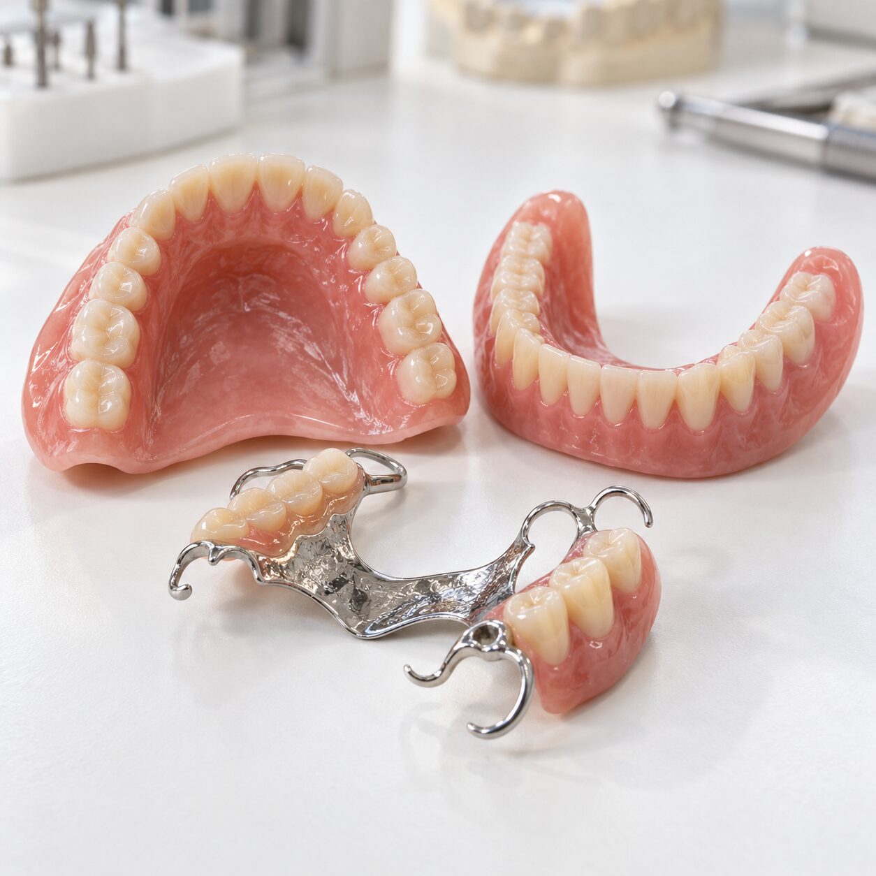Dental removable prosthetics