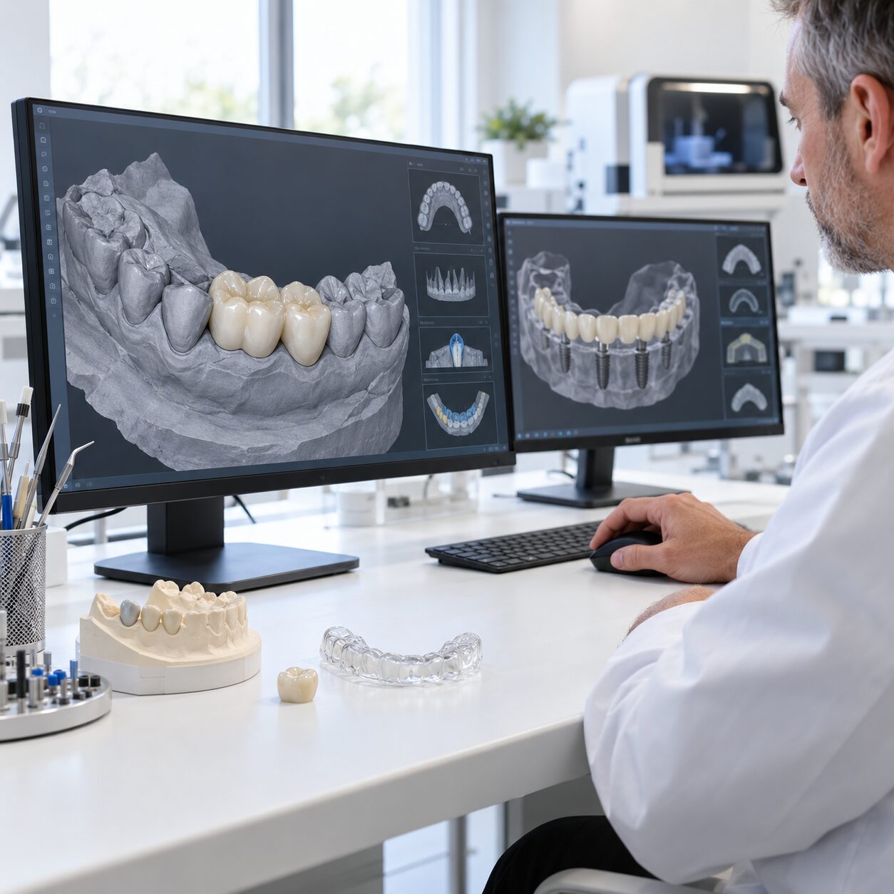 VCAD dental CAD design