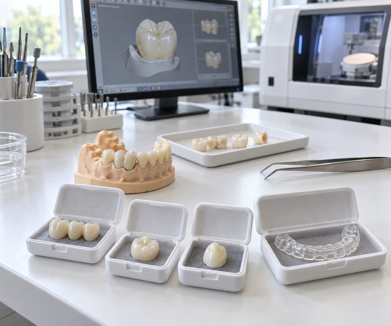 VCAD dental production facility